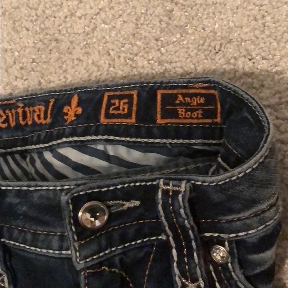 Angie Boot cut Rock Revival Jeans - Picture 5 of 6